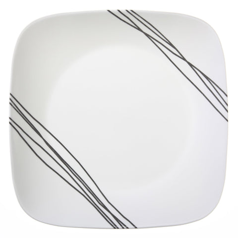 CORELLE SIMPLE SKETCH 21PC SQR DINNER SET