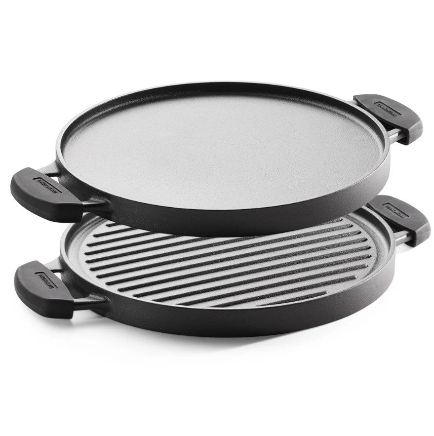 TRAMONTINA   98052015 PRE SEASON CAST IRON GRIDDLE 2 IN 1 -  30CM