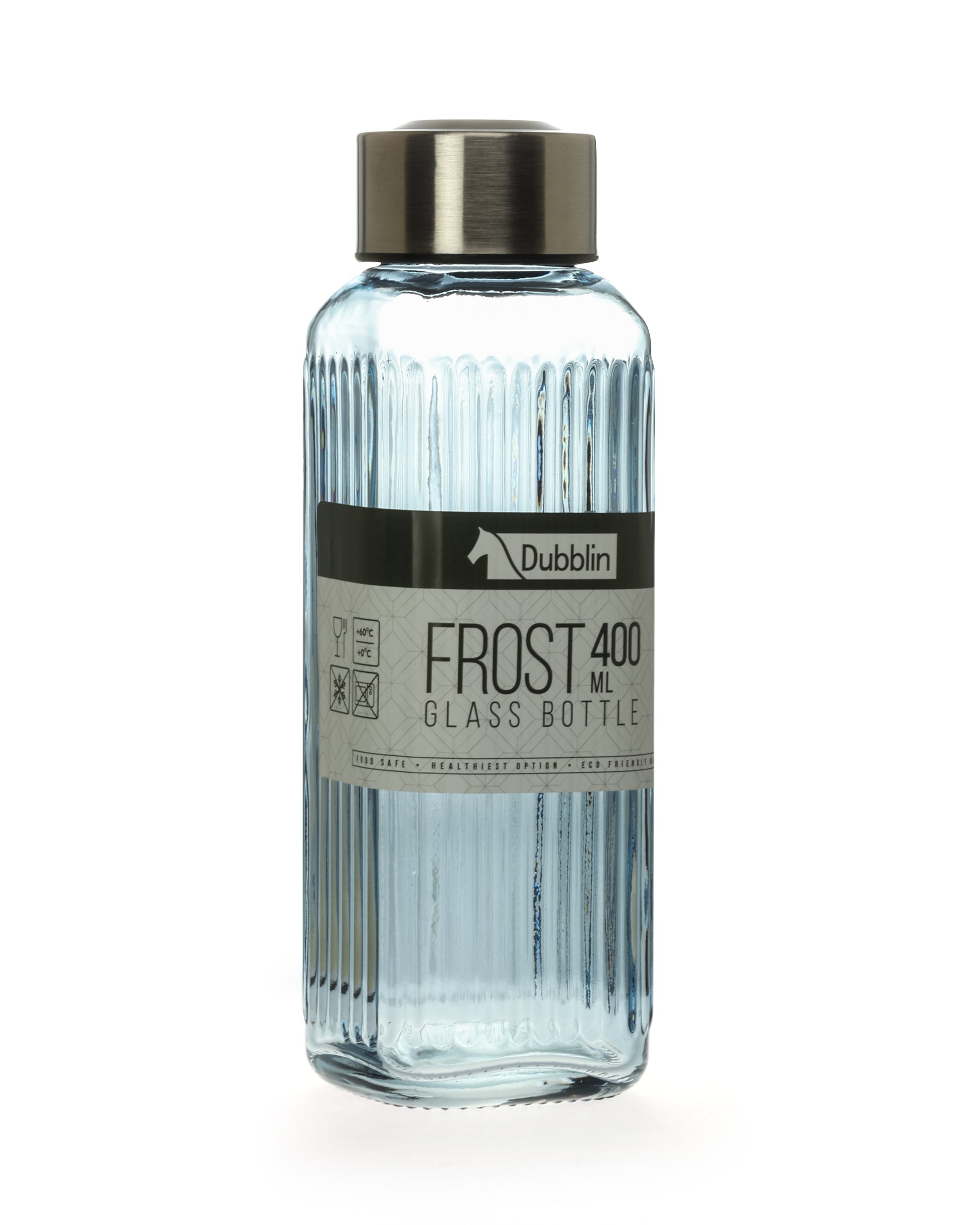 DUBBLIN FROST BORO GLASS BOTTLE 400ML