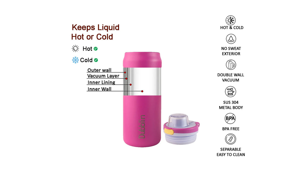 DUBBLIN MODERN S.S BOTTLE 1000ML