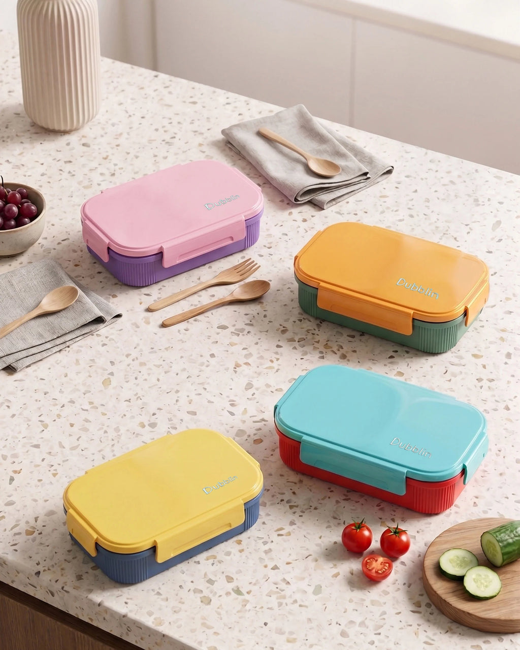 DUBBLIN TREAT 2 COMP LUNCH BOX
