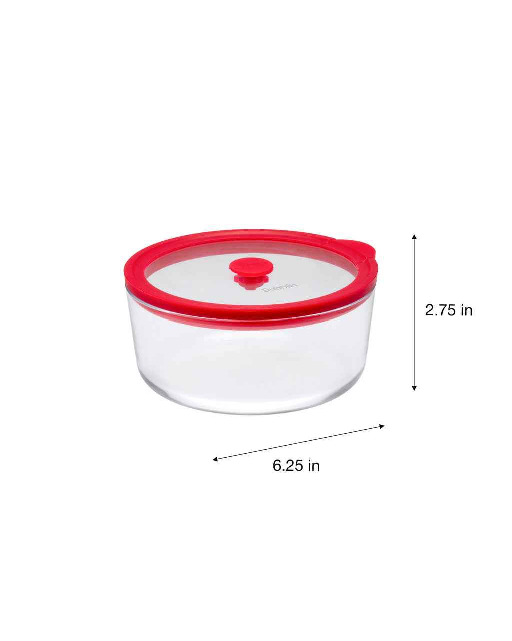 DUBBLIN ELEGANCE ROUND DISH 820 GLASS