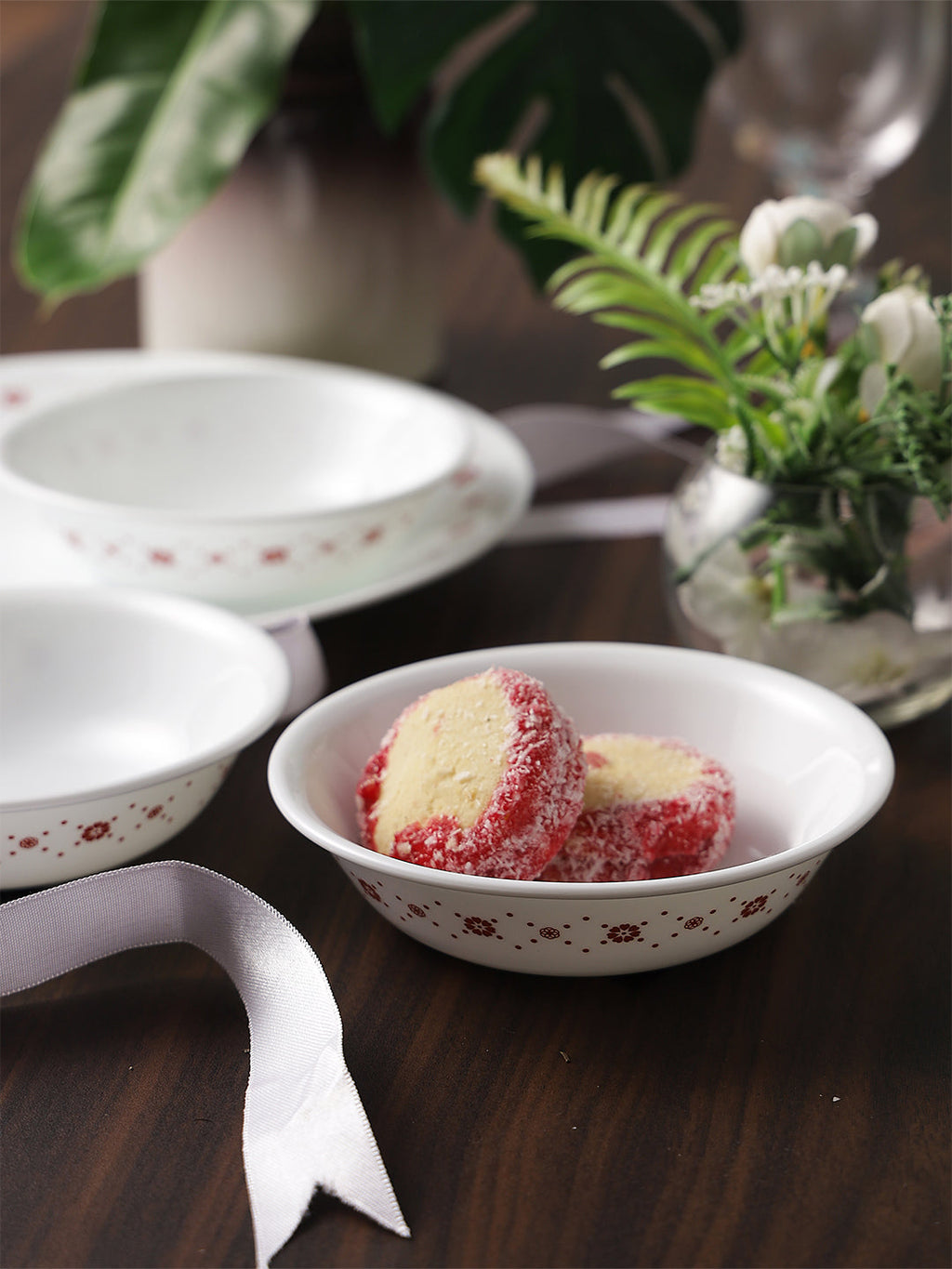 CORELLE CROWN 21PCS DINNER SET
