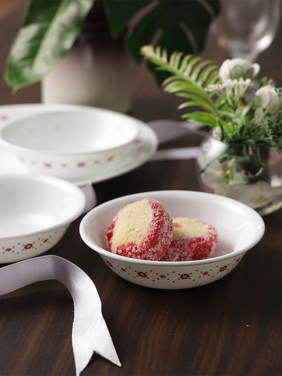 CORELLE CROWN 21PCS DINNER SET