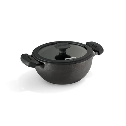 TRAMONTINA   98052004 PRE SEASON CAST IRON DEEP KADAI 24CM