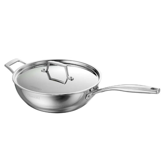 TRAMONTINA   98050019 AEOIN SS WOK 26CM W/LID