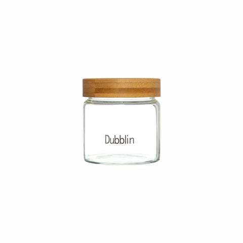 DUBBLIN WOODS GLASS JAR 300ML