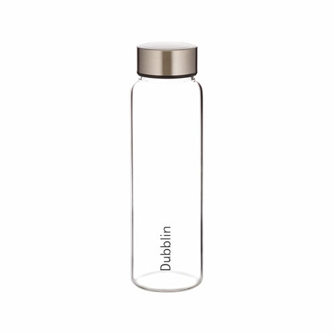 DUBBLIN STREAM BOROSILICATE GLASS BOTTLE 600ML