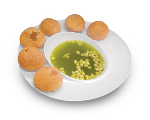 MILTON PANI PURI PLATE