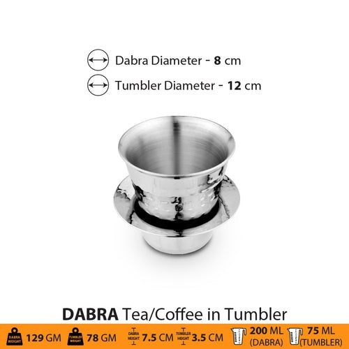 SHRI & SAM JHU-62491-B-D/W-H COFFEE DABRA-CONGO- SET OF 4