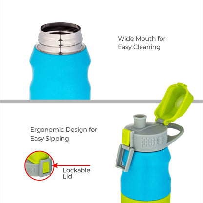 DUBBLIN HAPPY 900 ML SS BOTTLE