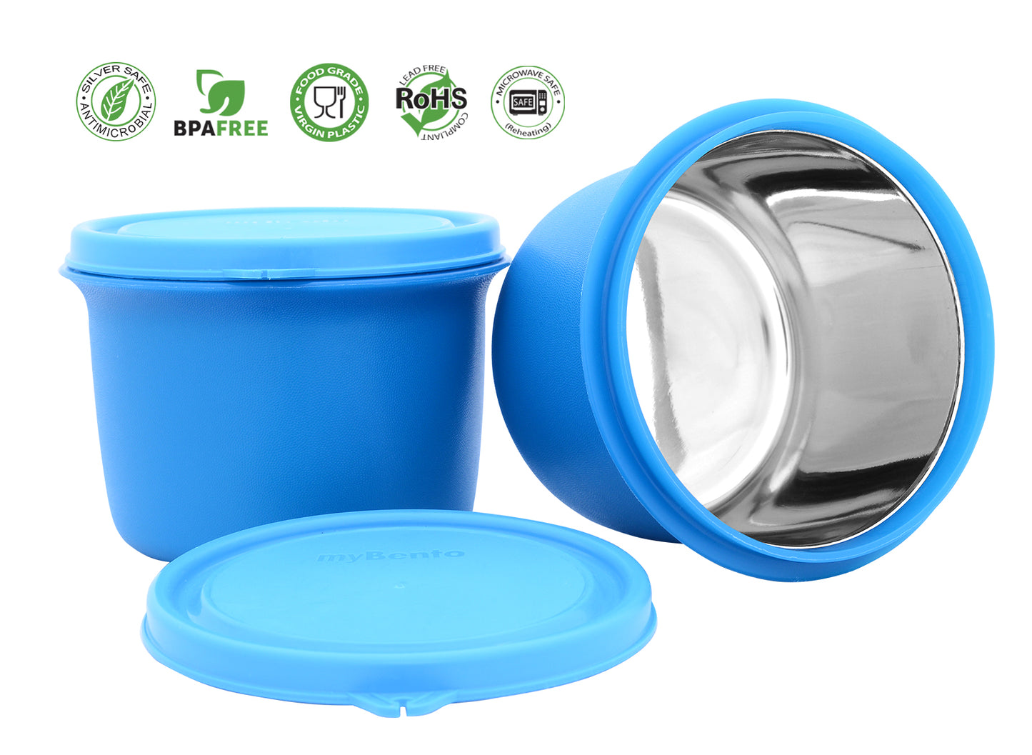MY BENTO 0212-0006 PASSION SS6H 600ML LUNCH BOX