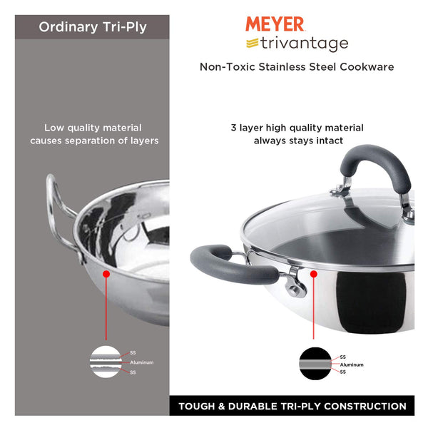 MEYER 31134 TRIVANTAGE COV KADAI/WOK 20CM
