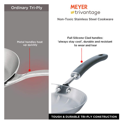 MEYER 31611 TRIVANTAGE OPEN FLAT TAWA 28CM