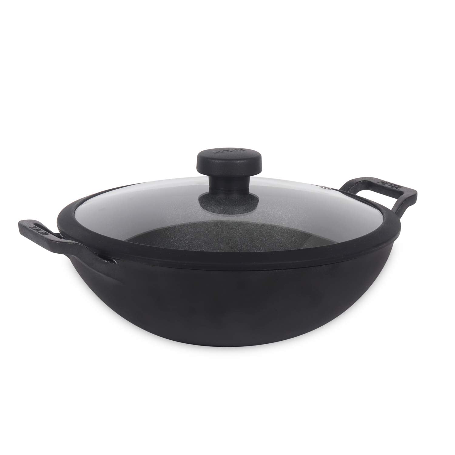 MEYER 48188 CAST IRON DEEP KADAI 24CM
