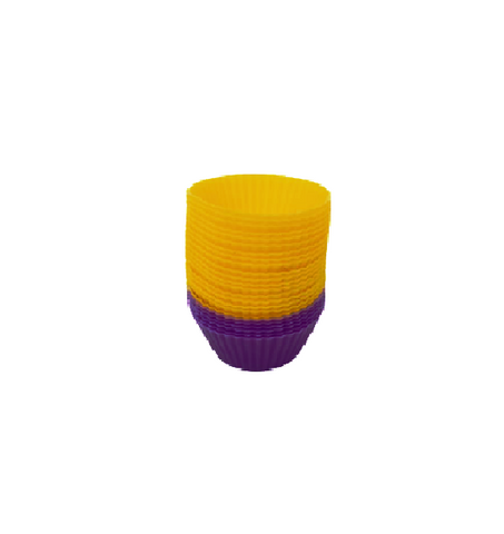 BAKERS SILICON CUP CAKE MOULD SMALL - Silicone Cupcake Molds