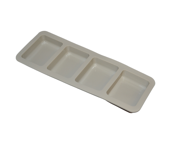 ESTEEM KR SILICON MOULD 4 CAVITY SQAURE W/O HANDLE