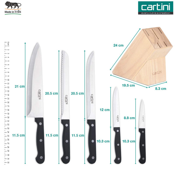 CARTINI 7255 KNIFE SET