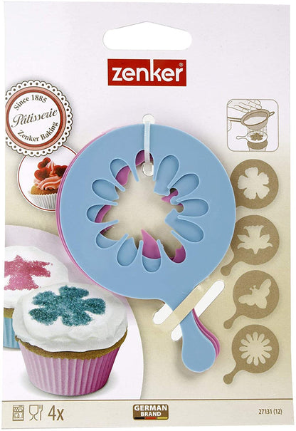 FACKELMAN 27131 4CUPCAKE STENCILS