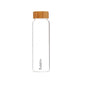 DUBBLIN BAMBOO BOROSILICATE  GLASS BOTTLE 600ML