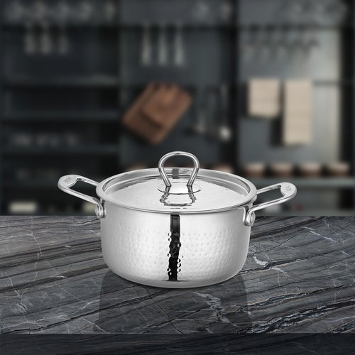 SHRI & SAM JHC-1922-160-H PLATINUM CASSEROLE 16CM