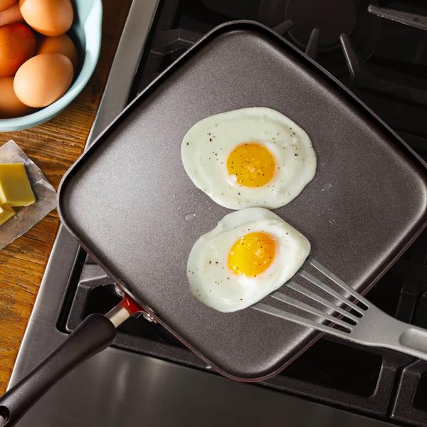 MEYER 01807 SQ GRIDDLE FLAT TAWA 28CM