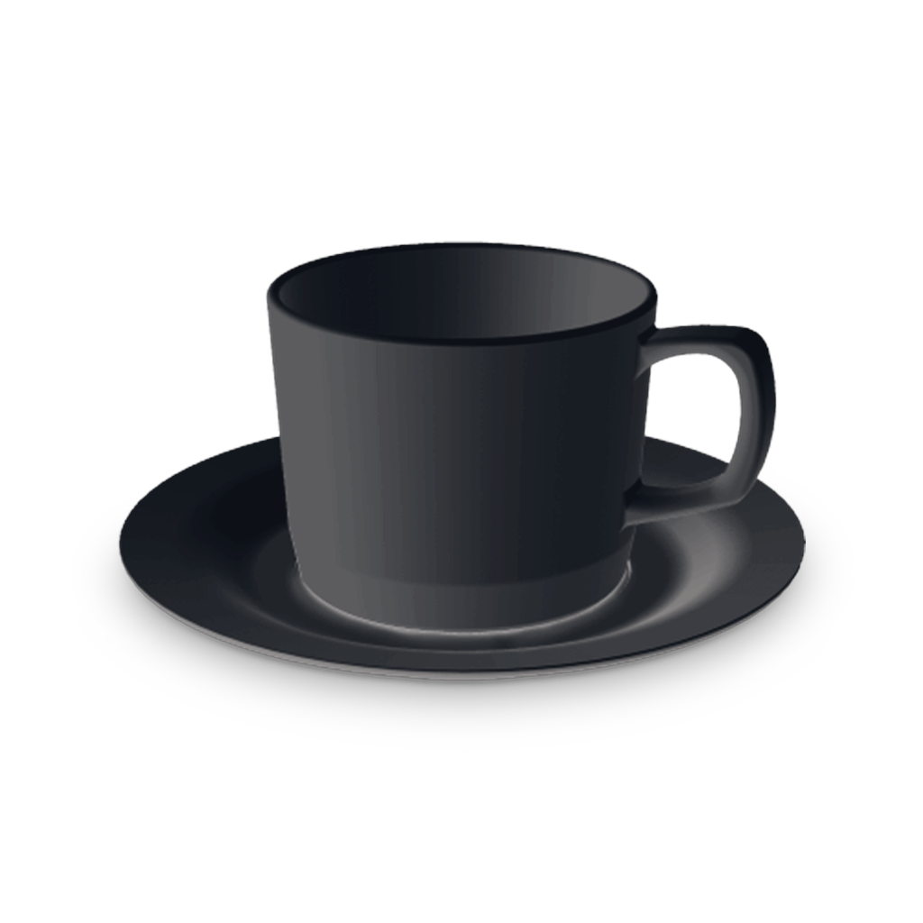 MILTON BRISK CUP& SAUCER 12PCS SET