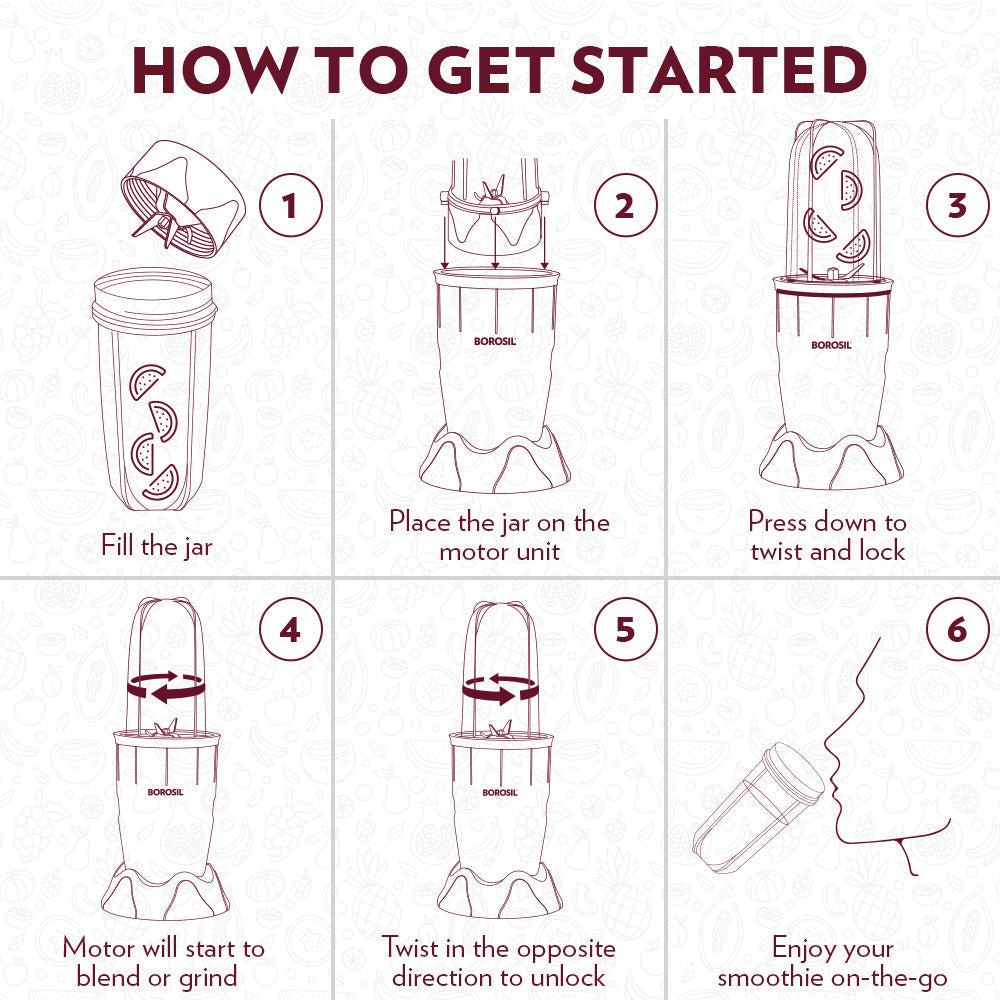 BOROSIL NUTRIFRESH PB31 BLENDER